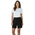 Load image into Gallery viewer, Giorgio Armani Black Silk Crepe Shorts
