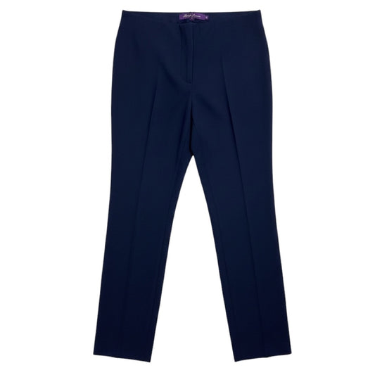 Ralph Lauren Collection Navy Blue Stretch Technical Fabric Riding Pants