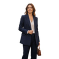 Load image into Gallery viewer, Bottega Veneta Navy Tailored Wool Jacket and Pants Suit Set
