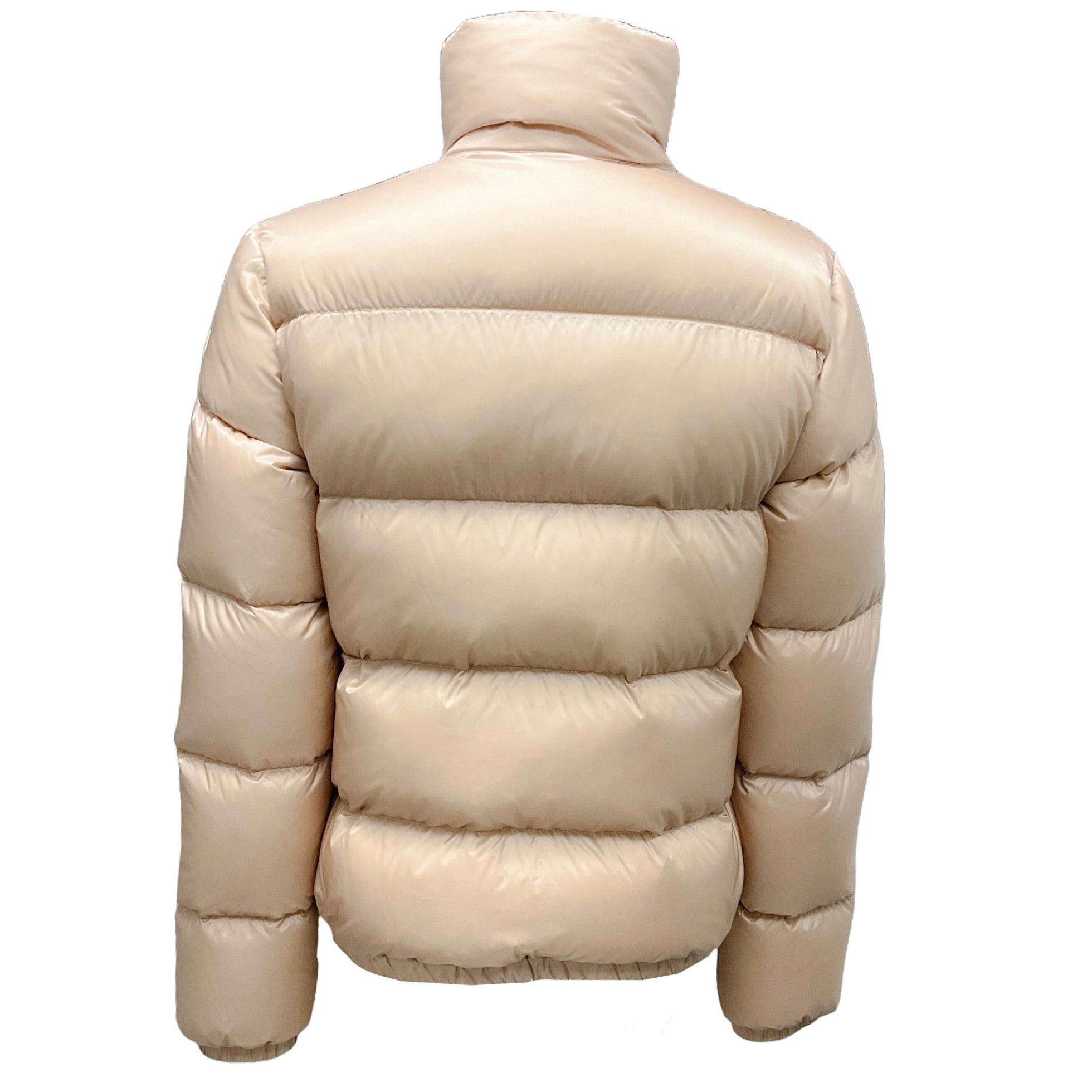 Moncler Blush Pink Lannic Down Puffer Jacket