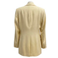 Load image into Gallery viewer, Moschino Light Yellow Classic One Button Blazer
