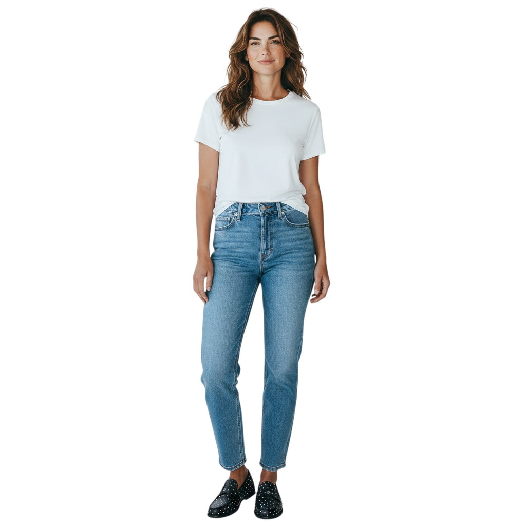 Tory Burch Black / Silver Studded Classic Leather Loafers