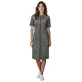 Load image into Gallery viewer, Jil Sander Black / Grey Short Sleeved Tweed Dress
