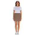 Load image into Gallery viewer, A.L.C. Brown Multi Rylee Mini Skirt
