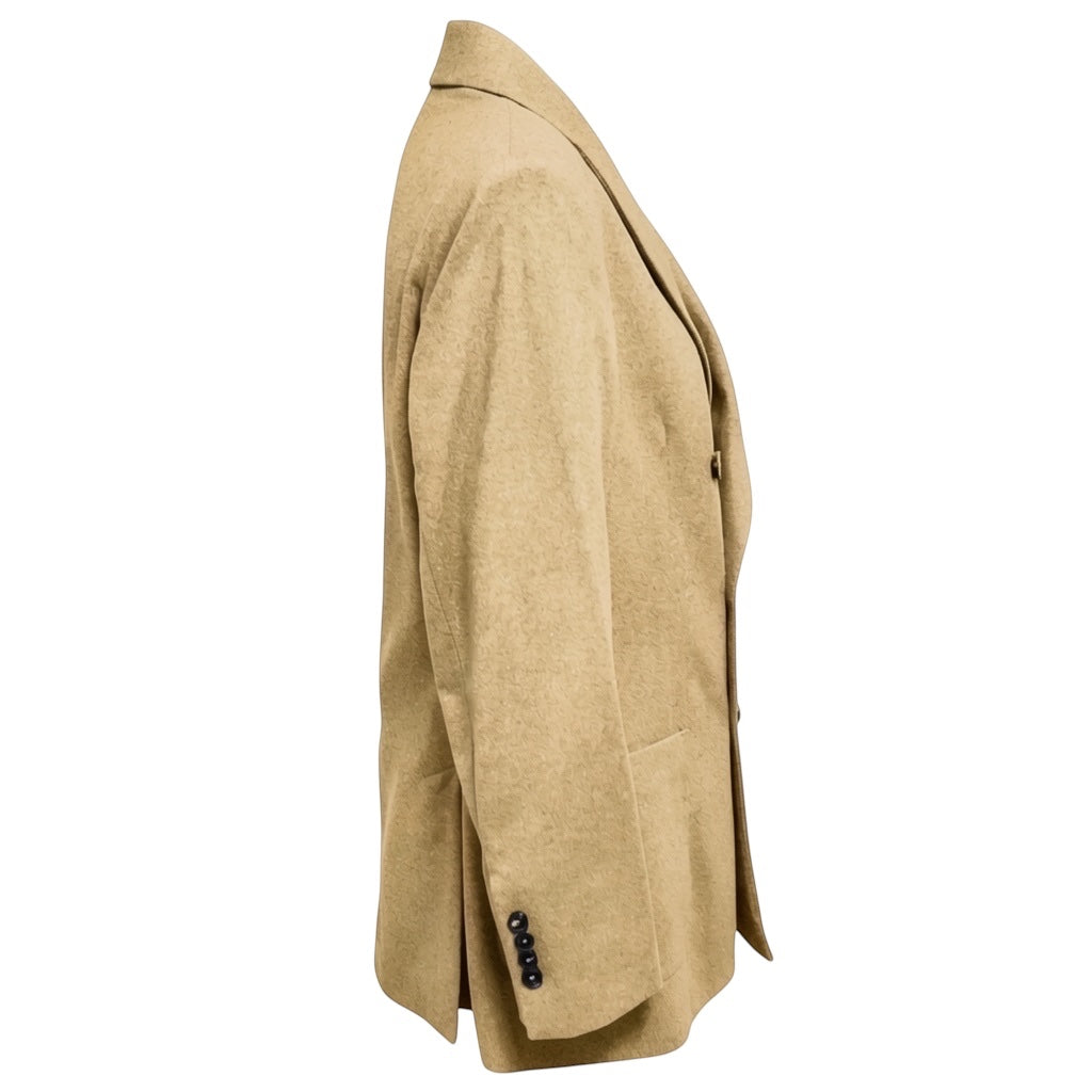 Circolo 1901 Tan Cachemire Monochrome 'Masculine' Jacket