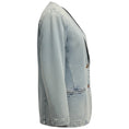 Load image into Gallery viewer, 3x1 Light Blue Ice Melt Clean Denim Blazer
