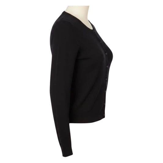 Lisa Perry Black Cashmere Knit Cardigan Sweater and Tank Top Set