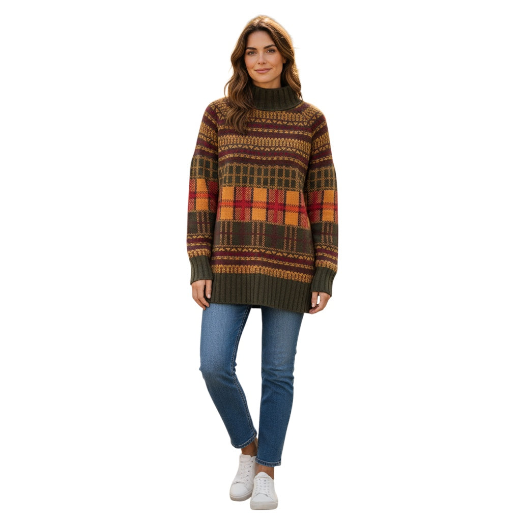 Lamberto Losani Multi Cashmere Knit Sweater