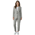 Load image into Gallery viewer, Peserico Grey Shimmer Wool Jacket and Pants Suit Set
