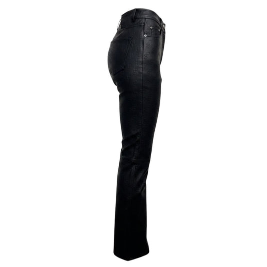 Saks Potts Black Lamb Leather Rosita Pants