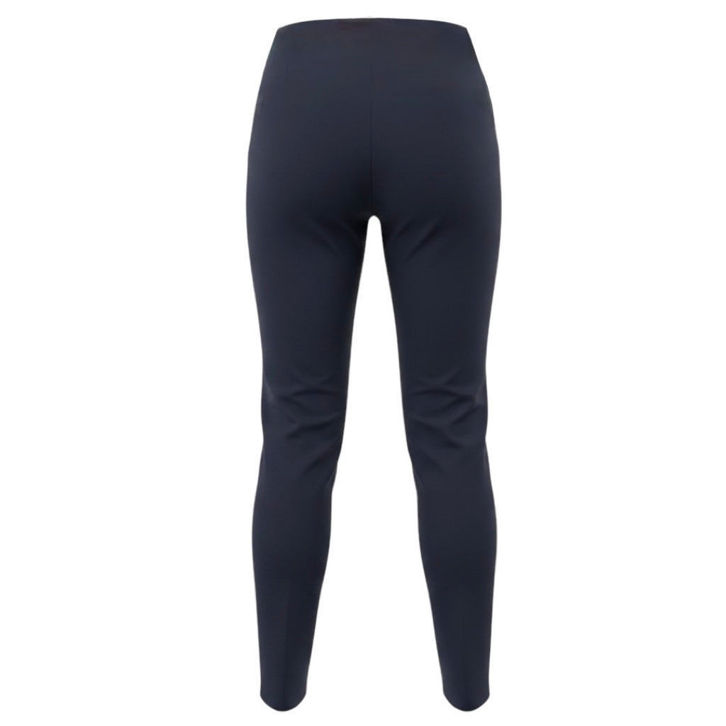 Ralph Lauren Collection Navy Blue Stretch Technical Fabric Riding Pants