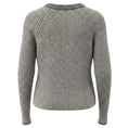 Load image into Gallery viewer, Rag & Bone Grey / White Cotton and Wool Knit Crewneck Pullover Sweater
