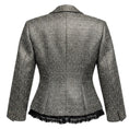 Load image into Gallery viewer, RED Valentino Silver Multi Metallic Jacquard Jacket
