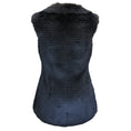 Load image into Gallery viewer, Ralph Lauren Collection Blue Silk Lined Lamb Shearling Vest
