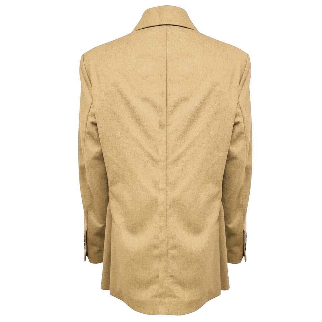 Circolo 1901 Tan Cachemire Monochrome 'Masculine' Jacket