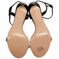 Load image into Gallery viewer, Casadei Black Rhinestone Embellished Stratosphere Sandals
