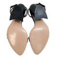 Load image into Gallery viewer, Casadei Black Patent Lather Elodie Tiffany Sandals
