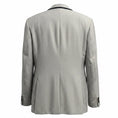 Load image into Gallery viewer, Akris Light Blue / White Woven Wool Blazer Jacket
