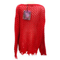 Load image into Gallery viewer, Andersson Bell Red Damaged Boatneck Sweater
