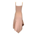 Load image into Gallery viewer, Jason Wu Blush Pink Pleated Asymmetric Hem Sleeveless V-Neck Viscose Knit Dress
