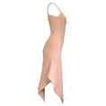 Load image into Gallery viewer, Jason Wu Blush Pink Pleated Asymmetric Hem Sleeveless V-Neck Viscose Knit Dress
