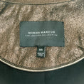 Load image into Gallery viewer, Neiman Marcus Bronze Leather Jacket with Monili Detail
