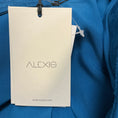 Load image into Gallery viewer, Alexis Blue Jaelynn Zip Front Suede Calfskin Mini Dress
