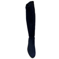 Load image into Gallery viewer, Stuart Weitzman Blue Suede Over the Knee Pull On Boots with Black Elastic Band
