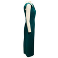 Load image into Gallery viewer, Roland Mouret Green 2023 Asymmetric Wool Silk Midi Dress
