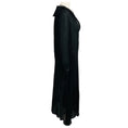 Load image into Gallery viewer, Junya Watanabe Black / Grey Tweed and Sheer Chiffon Midi Dress
