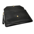 Load image into Gallery viewer, Bulgari x Nicholas Kirkwood Black Studded Leather Envelope Serpenti Forever Clutch Bag
