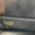 Load image into Gallery viewer, Bulgari x Nicholas Kirkwood Black Studded Leather Envelope Serpenti Forever Clutch Bag
