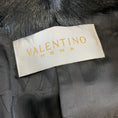 Load image into Gallery viewer, Valentino Roma Black Sequined Goat Fur Coat
