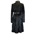 Load image into Gallery viewer, Valentino Roma Black Sequined Goat Fur Coat
