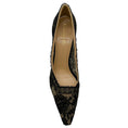 Load image into Gallery viewer, Christian Dior Black Capture Illusion Roses Lace Pumps
