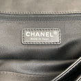 Load image into Gallery viewer, Chanel 2009-2010 Black Lambskin Leather Maxi Single Flap Bag

