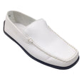 Load image into Gallery viewer, Tod's White Square Toe Leather Loafers
