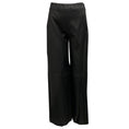Load image into Gallery viewer, Rosetta Getty Black Elastic Waist Pull On Leather Pants
