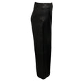 Load image into Gallery viewer, Rosetta Getty Black Elastic Waist Pull On Leather Pants
