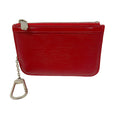 Load image into Gallery viewer, Louis Vuitton Red Epi Leather Key Pouch
