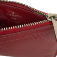 Load image into Gallery viewer, Louis Vuitton Red Epi Leather Key Pouch
