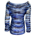 Load image into Gallery viewer, The Elder Statesman Blue Multi Cashmere Knit Holy Bell Sweater
