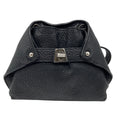 Load image into Gallery viewer, Akris Black Pebbled Leather Mini Belt Bag

