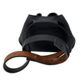 Load image into Gallery viewer, Akris Black Pebbled Leather Mini Belt Bag
