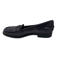 Load image into Gallery viewer, Tod's Navy Blue Shiny Leather Loafers / Flats
