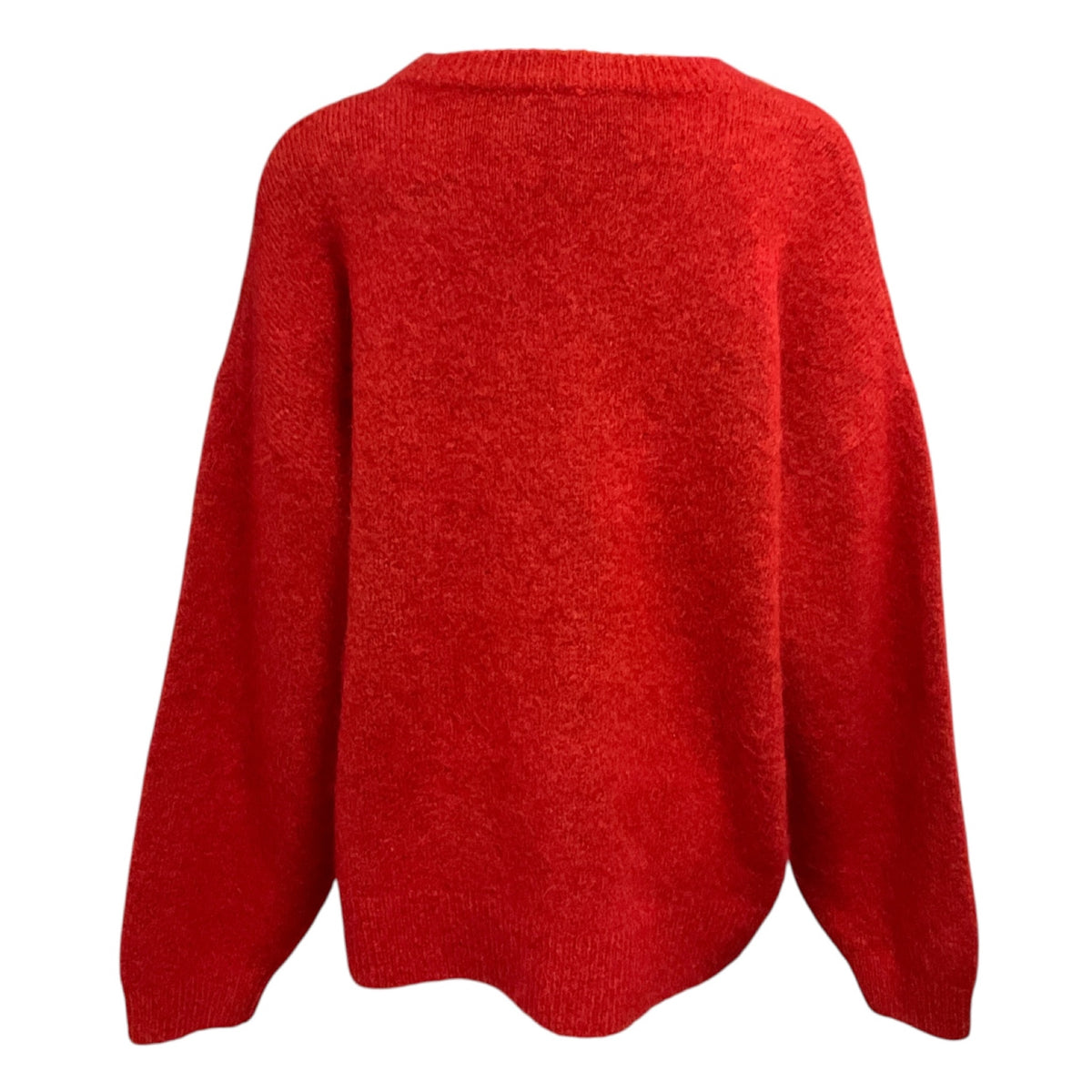Alemais Crimson Red Embellished Fruitto Jumper