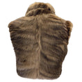 Load image into Gallery viewer, Edwards-Lowell of Beverly Hills Brown Cropped Sable Fur Vest
