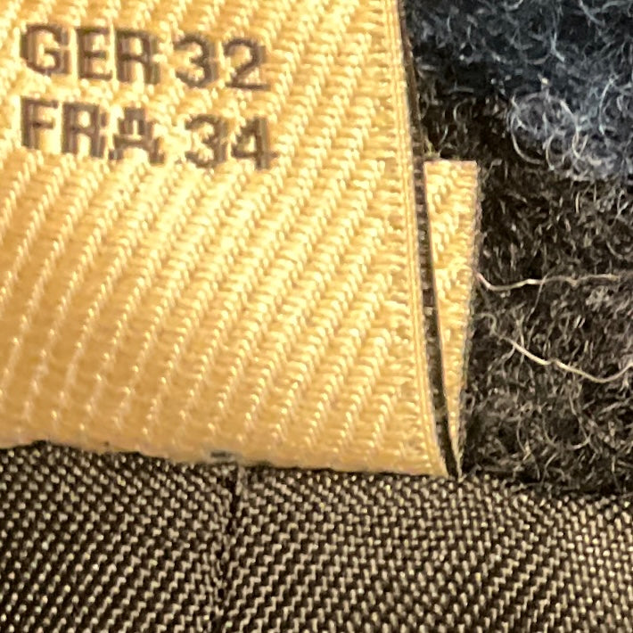 Burberry Navy Blue / Light Blue Double Breasted Plaid Wool Coat
