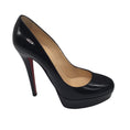 Load image into Gallery viewer, Christian Louboutin Black Patent Leather Platform Stiletto Pumps
