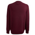 Load image into Gallery viewer, Prada Burgundy Triangle Logo Wool and Cashmere Knit Sweater
